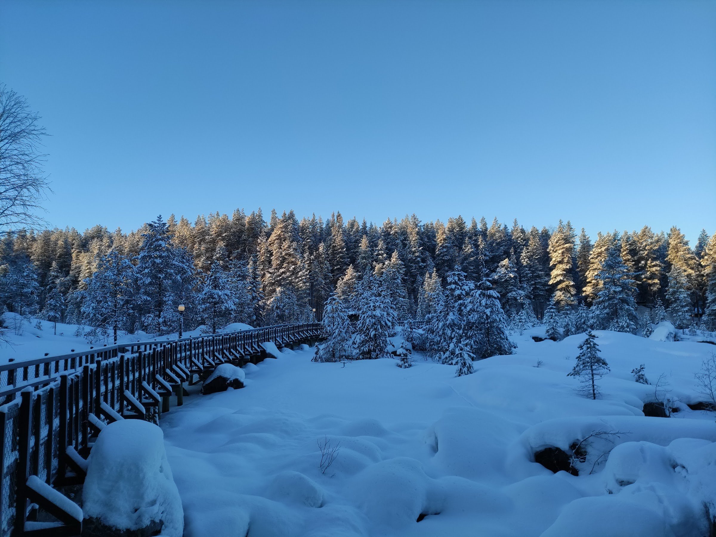 Storforsen Waterfall